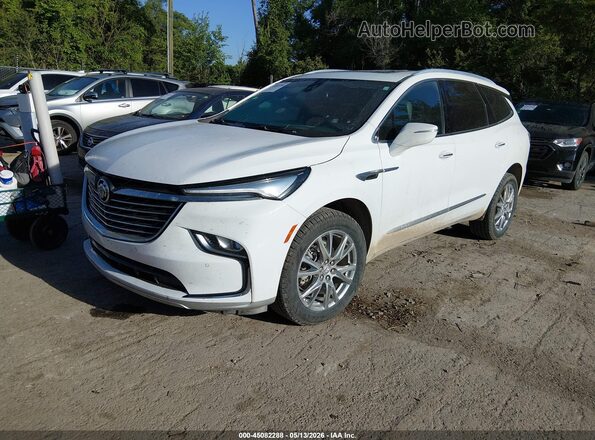 5GAERBKWXPJ116482 2023 BUICK ENCLAVE White Передня ліва чверть