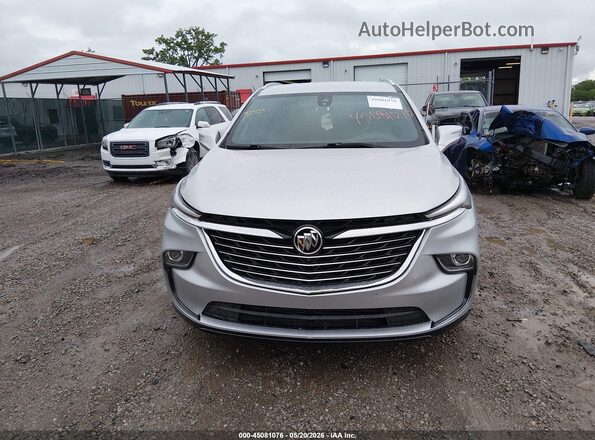 5GAERCKW1NJ149454 2022 BUICK ENCLAVE Silver Вид щитка приладів