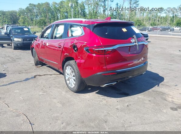 5GAERCKW2KJ126048 2019 BUICK ENCLAVE Red უკანა მარცხენა