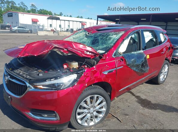 5GAERCKW2KJ126048 2019 BUICK ENCLAVE Red წინა ხედი