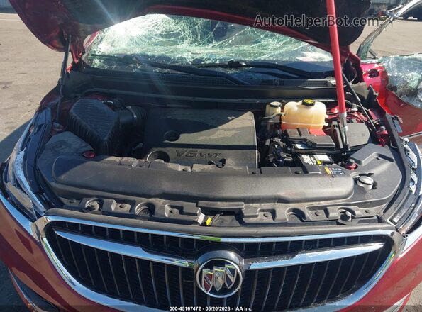 5GAERCKW2KJ126048 2019 BUICK ENCLAVE Red უკანა ხედი