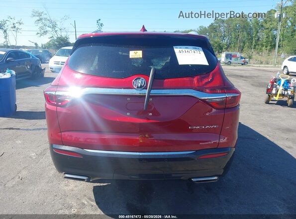 5GAERCKW2KJ126048 2019 BUICK ENCLAVE Red 