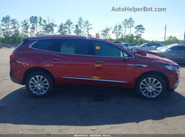 5GAERCKW2KJ126048 2019 BUICK ENCLAVE Red ხელსაწყოთა პანელის ხედი