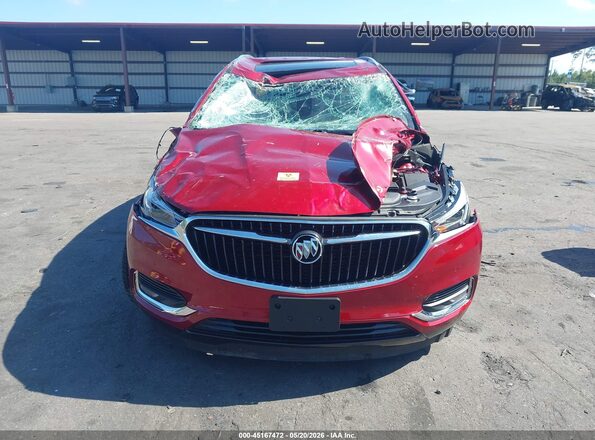 5GAERCKW2KJ126048 2019 BUICK ENCLAVE Red წინა პანელის ხედი