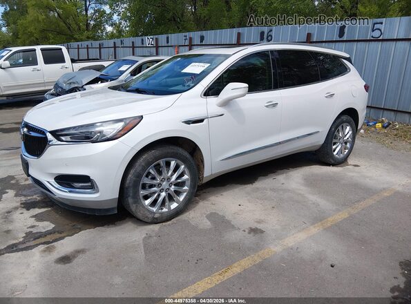 5GAERCKW4MJ262247 2021 BUICK ENCLAVE White Vista tres cuartos delantera izquierda