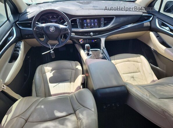 5GAERCKW5LJ229983 2020 BUICK ENCLAVE White Dashboard view