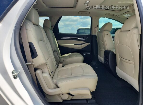 5GAERCKW5LJ229983 2020 BUICK ENCLAVE White Rear interior view