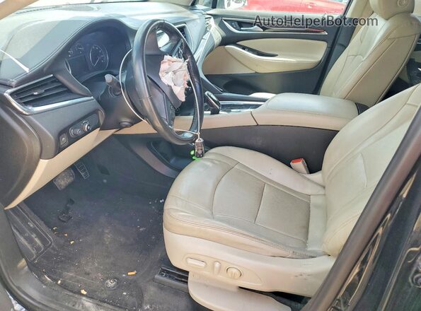 5GAERCKW8JJ258391 2018 BUICK ENCLAVE Black წინა სალონის ხედი
