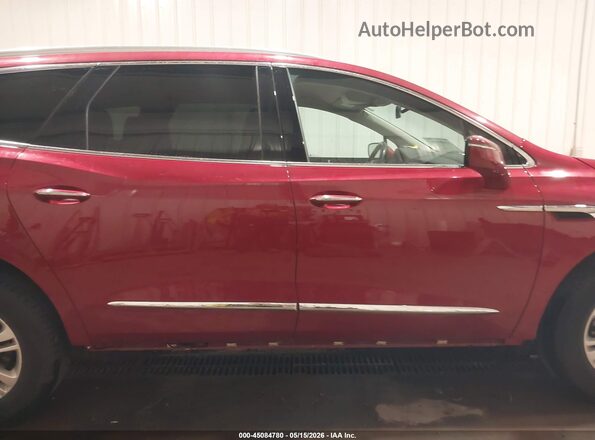 5GAEVAKWXMJ112594 2021 BUICK ENCLAVE Red Widok wnętrza 360 stopni