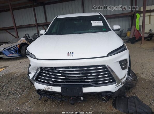 5GAEVARS4SJ187534 2025 BUICK ENCLAVE White Սարքավորումների վահանակի տեսք