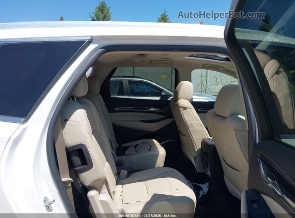 5GAEVBKWXMJ105957 2021 BUICK ENCLAVE White VIN sticker view
