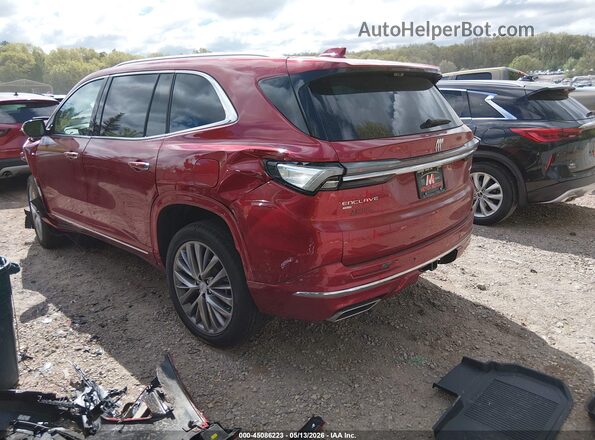 5GAEVCKS0TJ259580 2026 BUICK ENCLAVE Burgundy Tył lewy