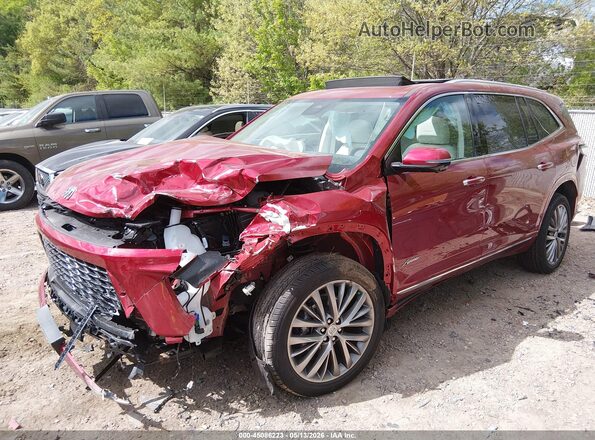 5GAEVCKS0TJ259580 2026 BUICK ENCLAVE Burgundy Przód lewy