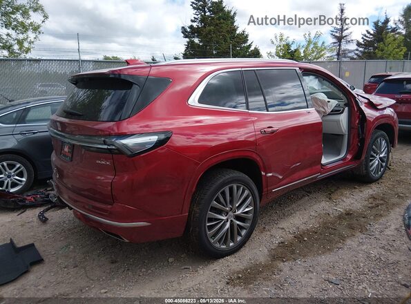 5GAEVCKS0TJ259580 2026 BUICK ENCLAVE Burgundy Tył prawy