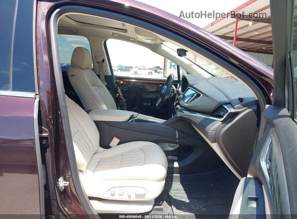 5GAEVCKW1PJ223650 2023 BUICK ENCLAVE Red Вид салону спереду