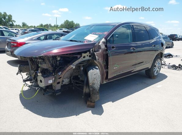5GAEVCKW1PJ223650 2023 BUICK ENCLAVE Red Передня ліва чверть