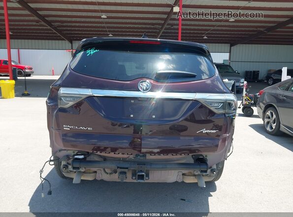 5GAEVCKW1PJ223650 2023 BUICK ENCLAVE Red 