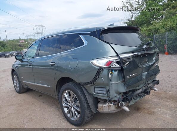 5GAEVCKW3PJ231765 2023 BUICK ENCLAVE Green Rear left