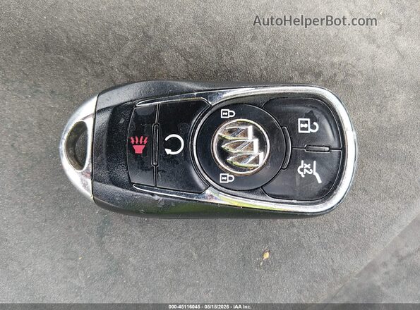 5GAEVCKW5JJ141833 2018 BUICK ENCLAVE Black წინა პანელის ხედი