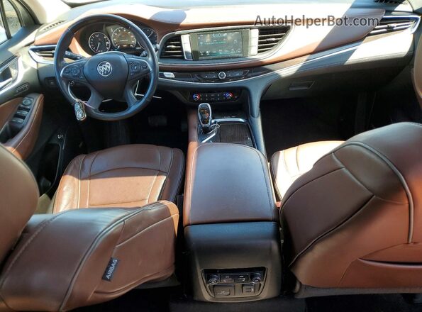 5GAEVCKW5JJ259591 2018 BUICK ENCLAVE Белый Вид панели приборов
