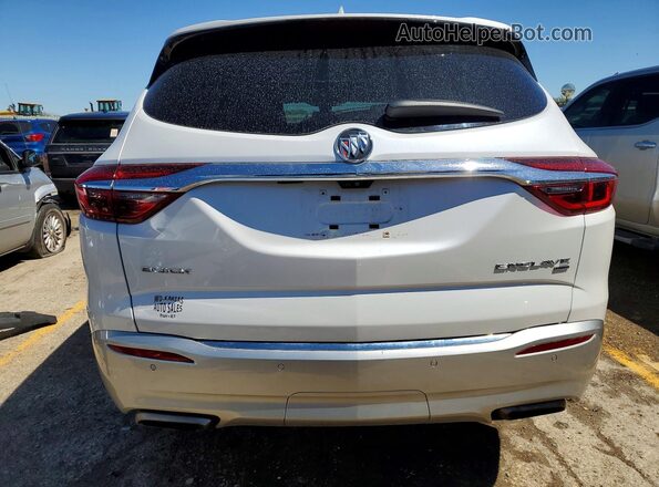 5GAEVCKW5JJ259591 2018 BUICK ENCLAVE Белый Вид сзади