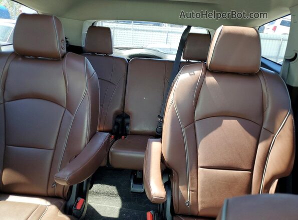 5GAEVCKW5JJ259591 2018 BUICK ENCLAVE Белый Вид задних сидений