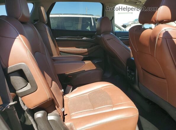 5GAEVCKW5JJ259591 2018 BUICK ENCLAVE Белый Вид задней части салона
