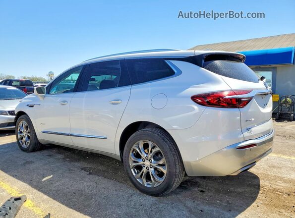 5GAEVCKW5JJ259591 2018 BUICK ENCLAVE Белый Задняя левая четверть
