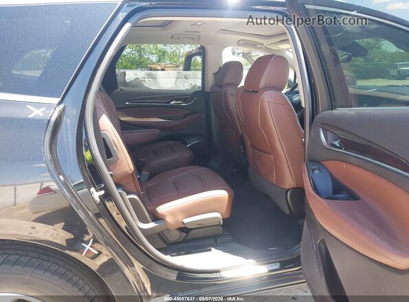 5GAEVCKW5KJ319936 2019 BUICK ENCLAVE Black VIN կոդի պիտակի տեսք