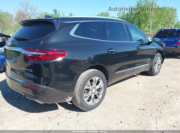 5GAEVCKW7JJ154342 2018 BUICK ENCLAVE Black Հետևի աջ