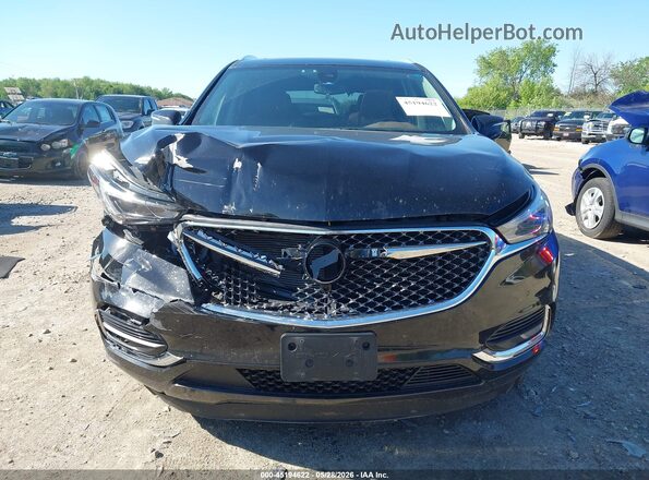 5GAEVCKW7JJ154342 2018 BUICK ENCLAVE Black Սարքավորումների վահանակի տեսք