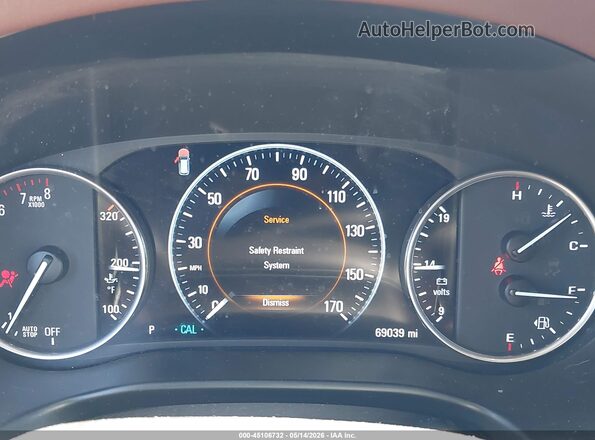 5GAEVCKW8JJ163888 2018 BUICK ENCLAVE Gray Widok tylnych siedzeń