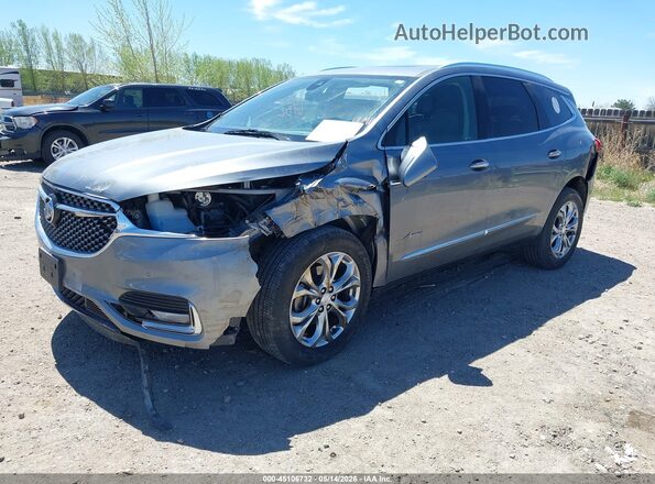5GAEVCKW8JJ163888 2018 BUICK ENCLAVE Gray Przód lewy