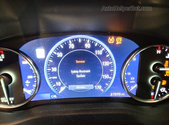 5GAEVCKW9PJ128995 2023 BUICK ENCLAVE Blue Սարքավորումների վահանակի տեսք