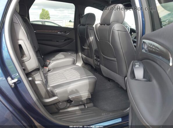 5GAEVCKWXPJ191684 2023 BUICK ENCLAVE Blue VIN კოდის სტიკერის ხედი