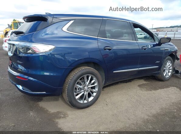 5GAEVCKWXPJ191684 2023 BUICK ENCLAVE Blue უკანა მარჯვენა