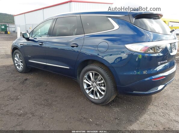 5GAEVCKWXPJ191684 2023 BUICK ENCLAVE Blue უკანა მარცხენა