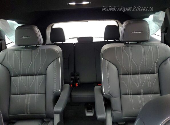 5GAEVCRS0SJ138987 2025 BUICK ENCLAVE Black Vista de los asientos traseros