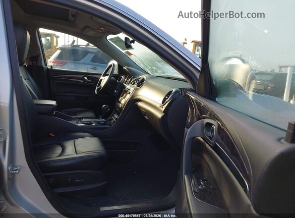 5GAKRBKD2HJ204767 2017 BUICK ENCLAVE Silver წინა სალონის ხედი