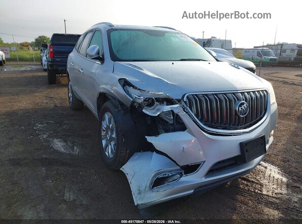 5GAKRBKD2HJ204767 2017 BUICK ENCLAVE Silver წინა ხედი
