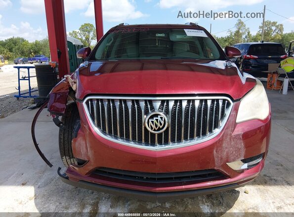 5GAKRBKD3GJ191106 2016 BUICK ENCLAVE Бордовый Вид щитка приборов