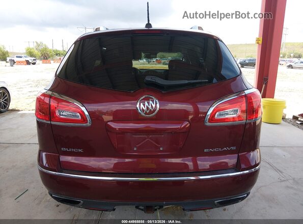 5GAKRBKD3GJ191106 2016 BUICK ENCLAVE Бордовый 