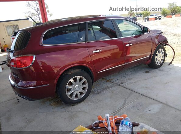 5GAKRBKD3GJ191106 2016 BUICK ENCLAVE Бордовый Задняя правая четверть