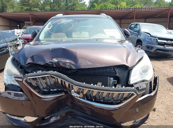 5GAKRBKD3GJ193048 2016 BUICK ENCLAVE Brown Front view
