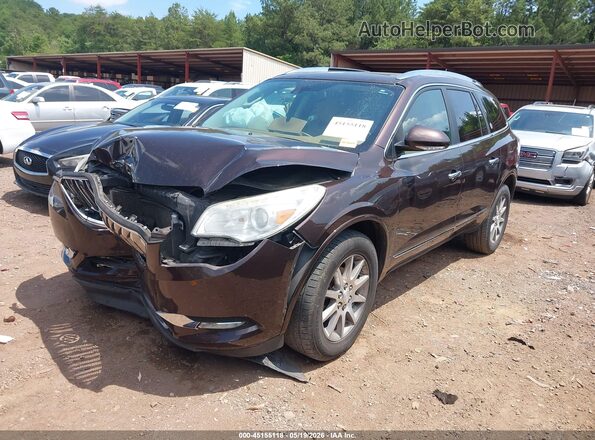5GAKRBKD3GJ193048 2016 BUICK ENCLAVE Brown Front left