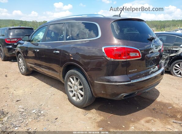 5GAKRBKD3GJ193048 2016 BUICK ENCLAVE Brown Rear left