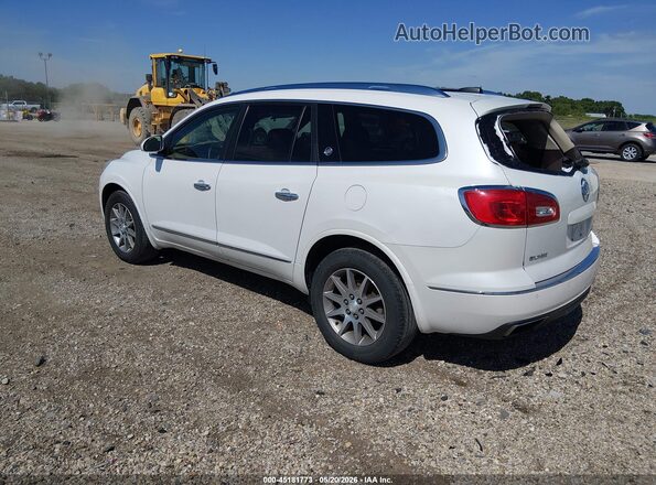 5GAKRBKD3GJ230034 2016 BUICK ENCLAVE White Rear left