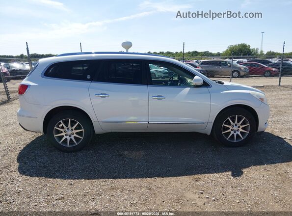 5GAKRBKD3GJ230034 2016 BUICK ENCLAVE White Rear interior view