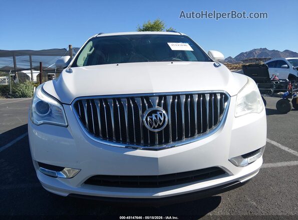 5GAKRBKD3GJ321448 2016 BUICK ENCLAVE White ხელსაწყოთა პანელის ხედი