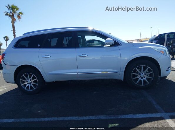 5GAKRBKD3GJ321448 2016 BUICK ENCLAVE White უკანა სალონის ხედი